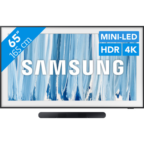Samsung 65" The Frame Pro (2026) + Samsung HW-S60D Zwart (2024) (televisie)
