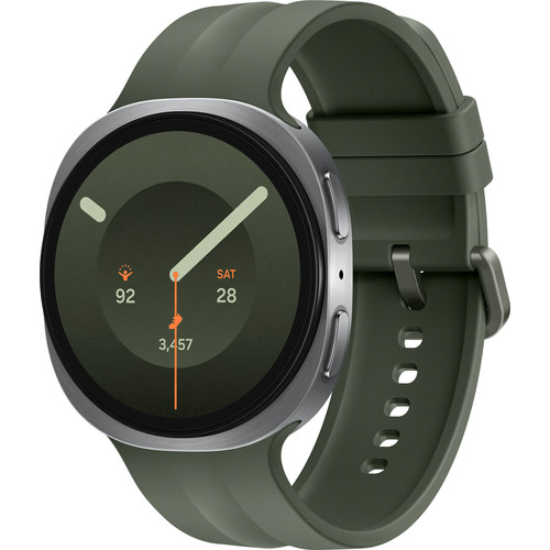 Samsung Galaxy Watch 9 Zilver/Groen 44mm (smartwatch)