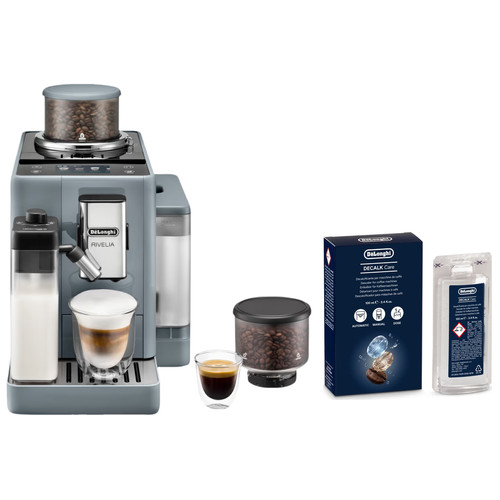 De'Longhi Rivelia EXAM440.55.G + Ontkalker (volautomatische espressomachine)