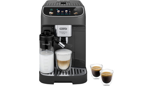 Bean to cup Volautomatische koffiemachine mat zwart met inox Smeg prijs bij De Pelsmacker, uw