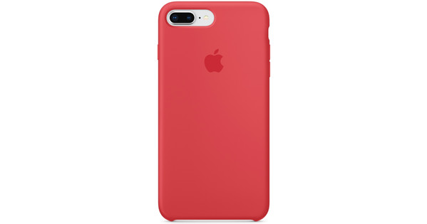 coque rouge iphone 7/8 plus caoutchouc