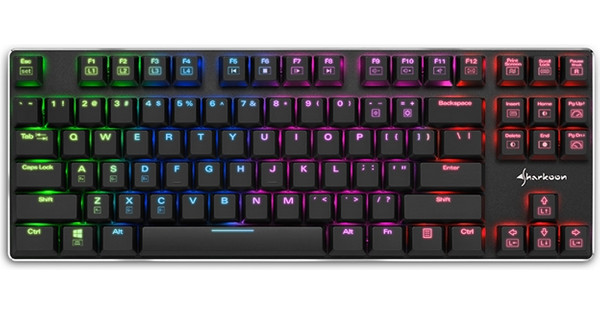 Sharkoon PureWriter TKL RGB Red Gaming gaming Keyboard QWERTY - Coolblue -  Before 23:59, delivered tomorrow