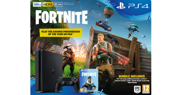 sony playstation 4 slim 500gb fortnite bundle - playstation 4 fortnite