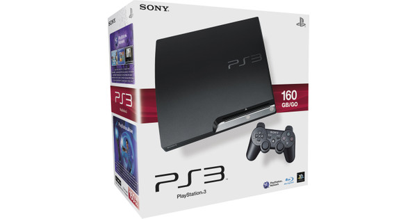 overspringen verdwijnen Beven Sony PlayStation 3 Slim 160 GB - Coolblue - Voor 23.59u, morgen in huis