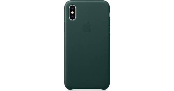 coque iphone xs vert foret