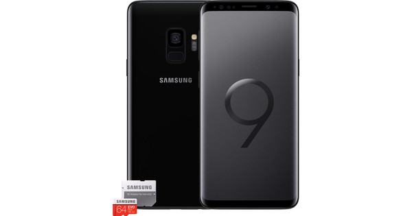 Samsung Galaxy S9 64GB Zwart + - Coolblue - Voor 23.59u, morgen in huis