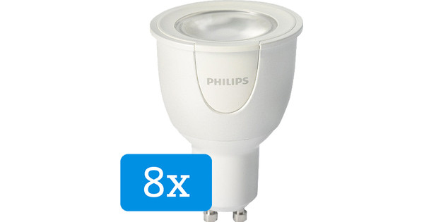 Philips hue gu10 white shop 8 pack