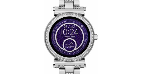 Michael kors sofie smartwatch silver hotsell