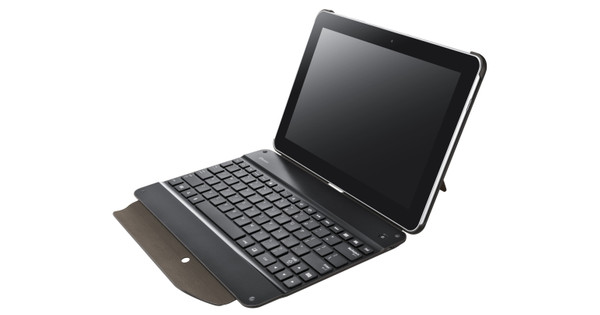 Universiteit Trillen Op de loer liggen Samsung Galaxy Tab 10.1 Case + Keyboard Azerty - Coolblue - Voor 23.59u,  morgen in huis