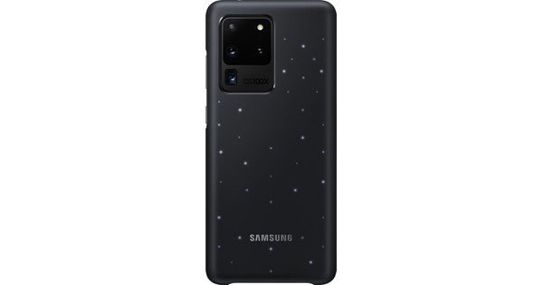 Samsung Galaxy Ultra LED Back Cover Black - Coolblue - Before 23:59, delivered tomorrow