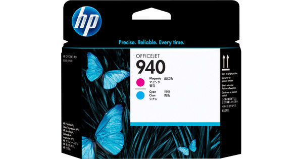 HP 940 Têtes d'Impression Magenta et Cyan