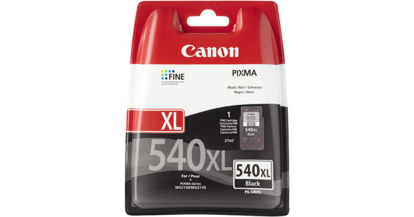 Cartouche d'encre Canon PG-540 XL de marque propre Noir Haute