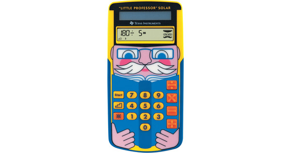 Texas Instruments Little Professor Solar - Coolblue - avant 23:59 ...