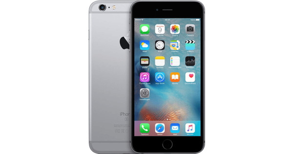 Verfijning Selectiekader broeden Apple iPhone 6s 32GB Space Gray - Coolblue - Voor 23.59u, morgen in huis