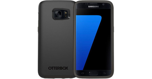 Symmetry Samsung Galaxy S7 Zwart - Coolblue - 23.59u, morgen huis