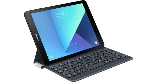 Schatting wolf Zinloos Samsung Galaxy Tab S3 Book Toetsenbord Hoes AZERTY - Coolblue - Voor  23.59u, morgen in huis