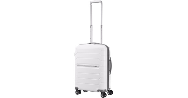 Samsonite Flux Valise extensible Spinner 55 cm Blanc