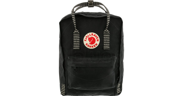 Fjallraven kanken store black stripes