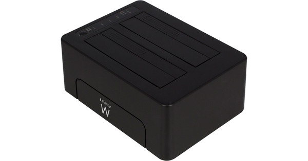 Ewent EW7014 Dual Docking Station USB 3.1 Gen-1, including cloning