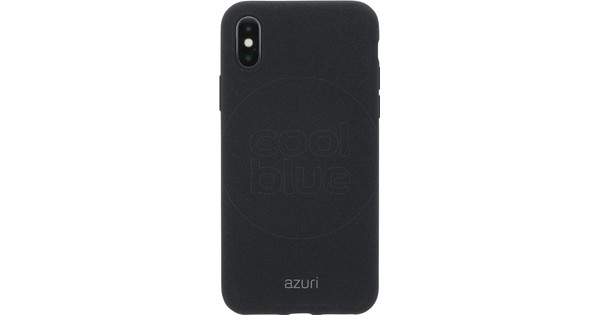 Azuri Flexible Sand Apple iPhone X Coque arrière Noir