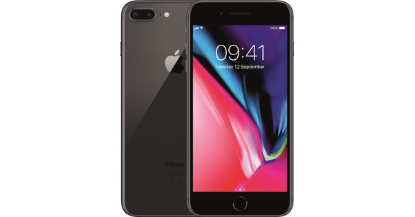 Apple iPhone 8 Plus 64 Go Gris sidéral - Coolblue - avant 23:59, demain ...