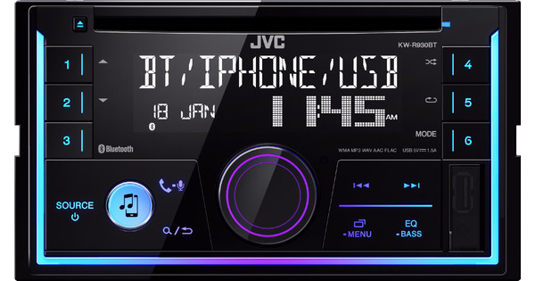 JVC KW-R930BT - Coolblue - Voor 23.59u, morgen in huis