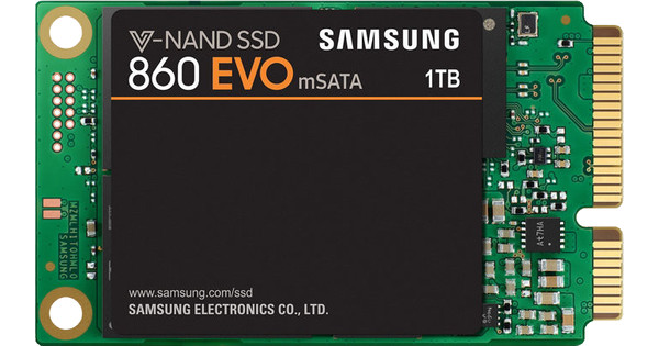 Samsung 860 EVO MZ-M6E1T0BW - SSD - chiffré - 1 To - interne