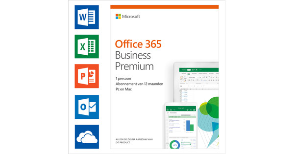 Microsoft Office 365 Business Premium 1 year Subscription AND