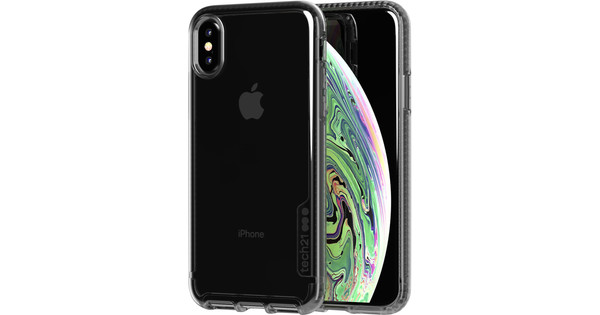 Tech21 Pure Carbon Apple iPhone X/Xs Back Cover Noir/Transparent