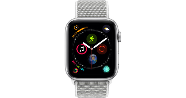 Apple watch 4 hot sale 44mm silver aluminum