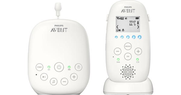 Philips Avent Babyphone - Intérieur - Blanc