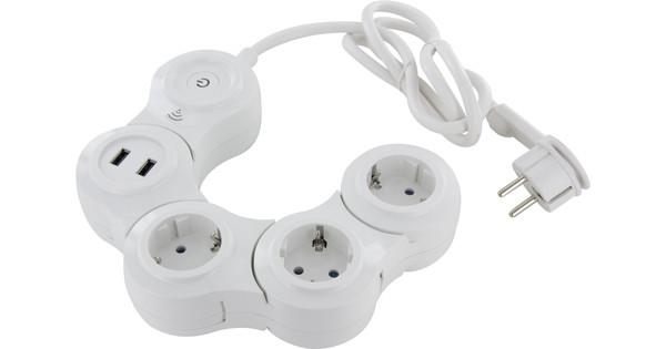 Chacon Snake Wifi Multistekker 3 - Coolblue - Voor 23.59u, morgen in huis