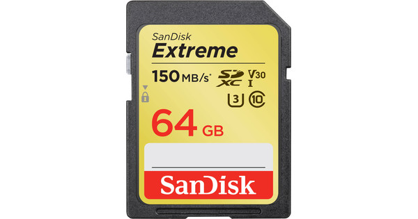 SanDisk SDXC Extreme 64GB 150MB/s