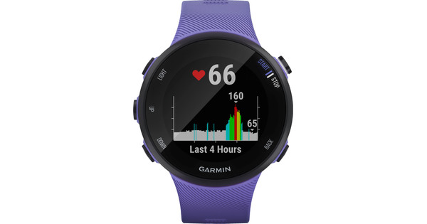 Garmin Forerunner 45S Mauve Coolblue avant 23 59 demain chez vous