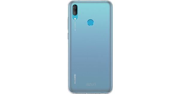 Azuri Glossy TPU Huawei Y6 (2019) Back Cover Transparant - Coolblue 23.59u, morgen in huis