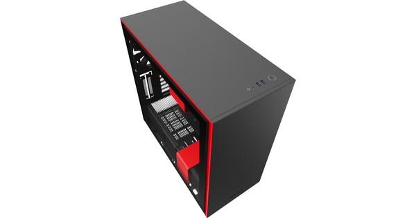 NZXT H710 Noir/Rouge - Coolblue - avant 23:59, demain chez vous