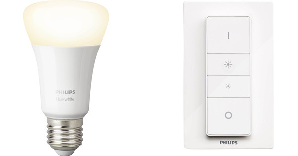tekort restjes golf Philips Hue White Draadloze Dimmerset Bluetooth - Smart lampen - Coolblue