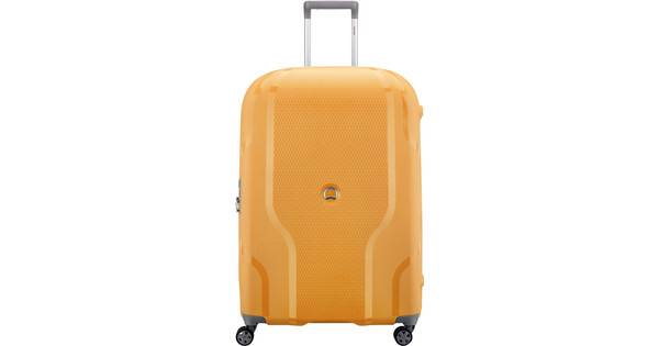 delsey yellow luggage