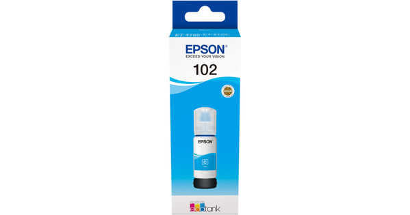 Epson 102 Bouteille d'Encre Cyan