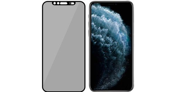 PanzerGlass Privacy Camslider iPhone X/Xs/11 Pro Screen Protector Glass Black