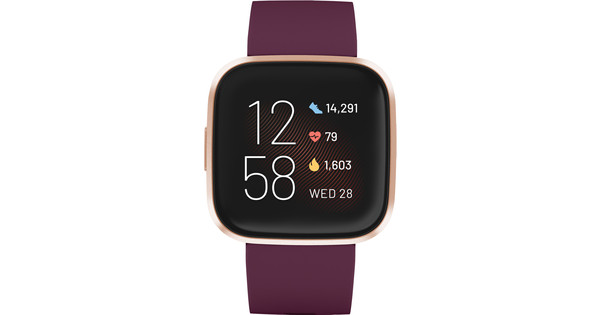 Fitbit versa store 2 bordeaux