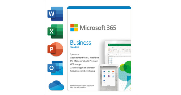 Microsoft 365 Business Standard  Subscription 1 Year NL