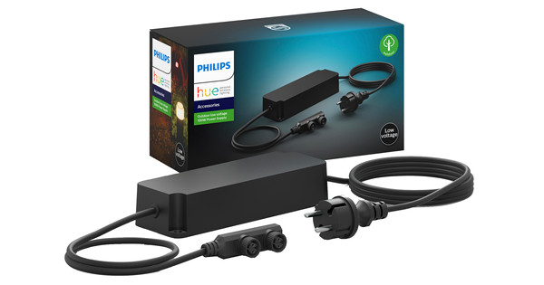 Buiten Philips Hue Voedingskabel 100W Zwart - Van den Heuvel Verlichting
