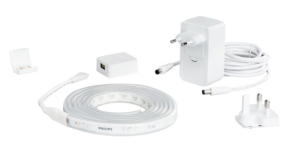 Benadering Concessie lanthaan Philips Hue Lightstrip Plus White and Color 2m Basisset - Smart lampen -  Coolblue