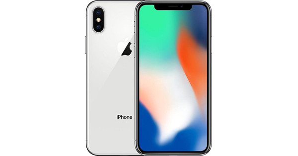 Refurbished iPhone X 64GB Zilver (Zo goed als nieuw)