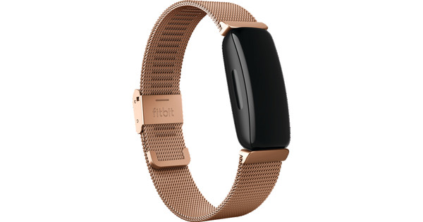 Fitbit Inspire Inspire 2 Milanese Strap Rose Gold Coolblue Before 23 59 delivered tomorrow