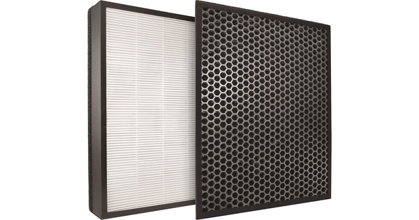 vhbw 5 x actieve koolfilter vervanging voor Philips FY2420/30 voor luchtreiniger - luchtfilter zwart