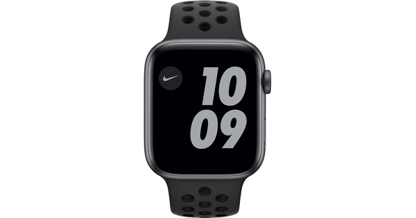 Apple Watch Nike Series 6 44mm Space Gray Aluminum Black Sport