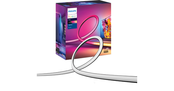 Philips Hue Play Gradient Lightstrip pour TV 65 inch Transparant - 1x23W  1100lm - Dimension: 65