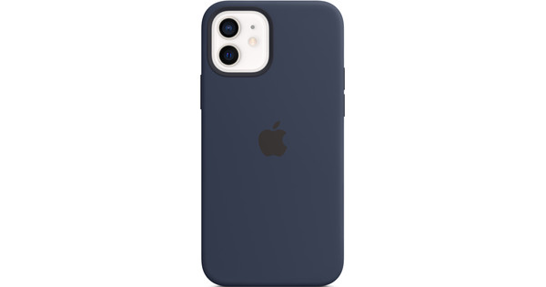 Apple iPhone 12 / 12 Pro Back Cover met MagSafe Donkermarineblauw